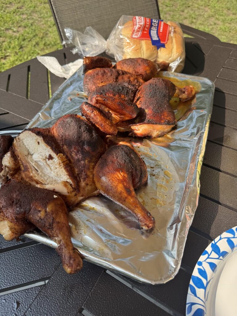 Pool party, definitely things I could’ve done better, but everyone is very happy.  All cooked on the pellet grill.