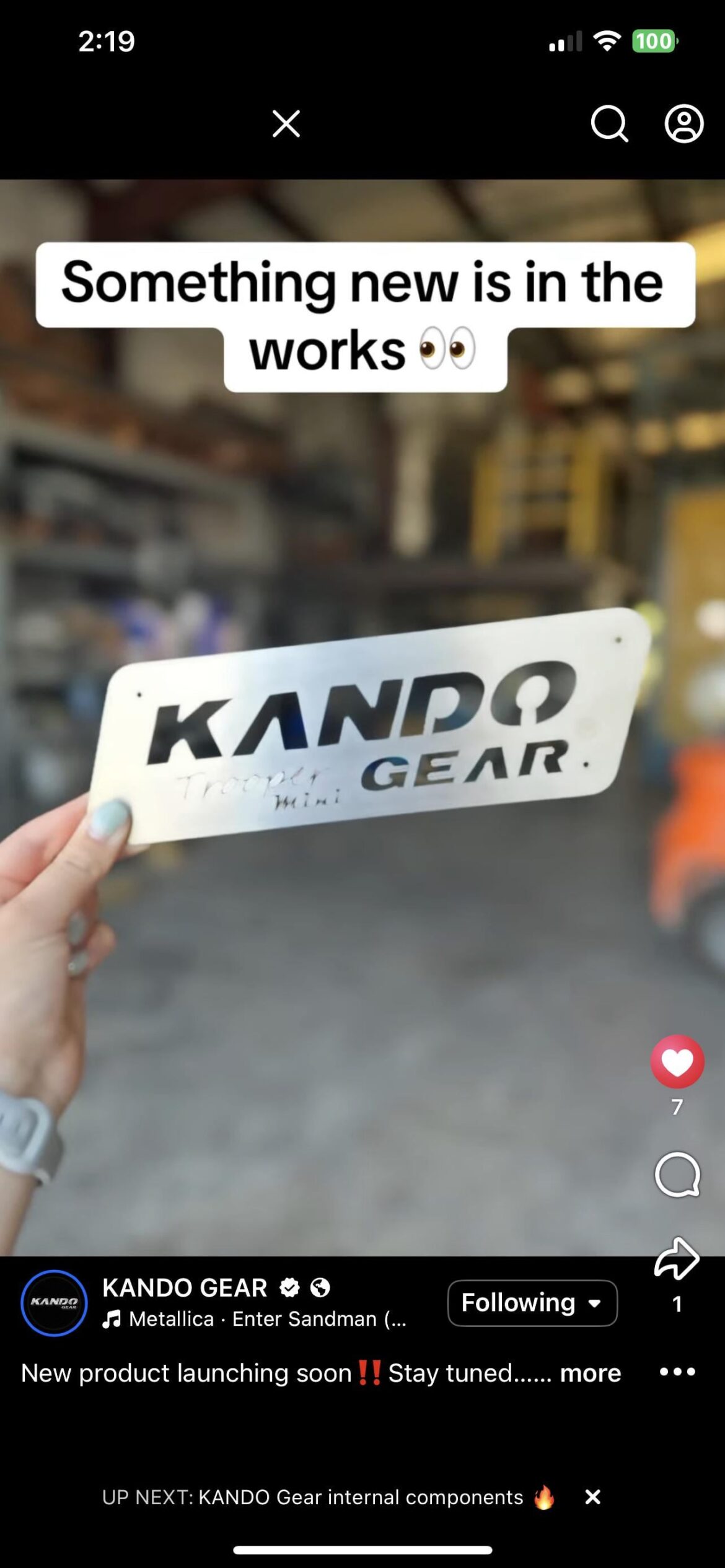 Something new is coming