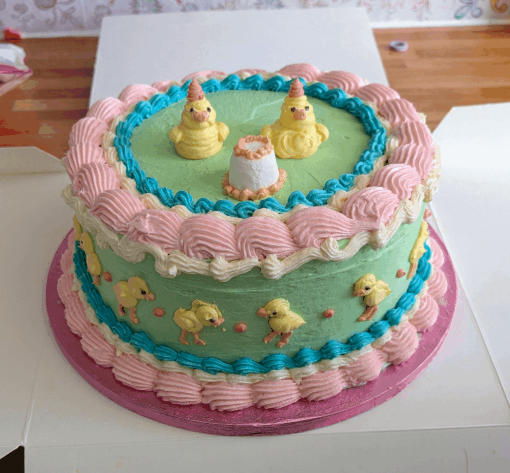 A cake I made for my daughter's birthday