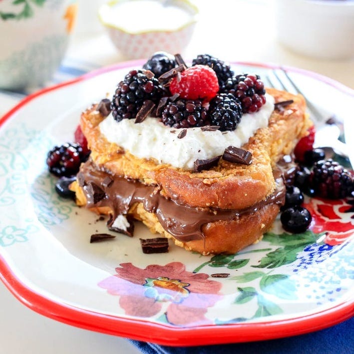 french toast recipes nutella stuffed