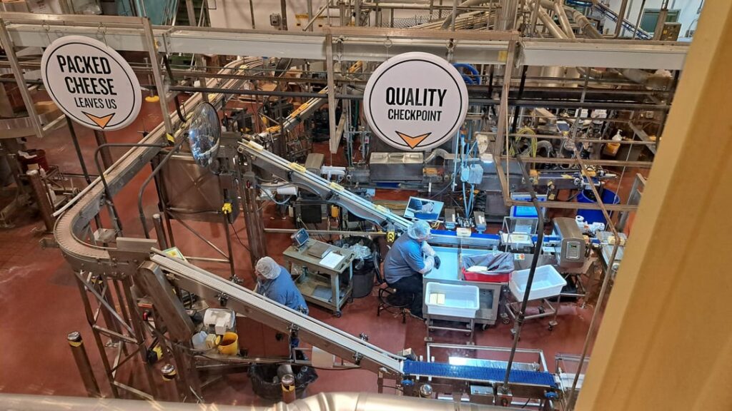 Tillamook cheese factory