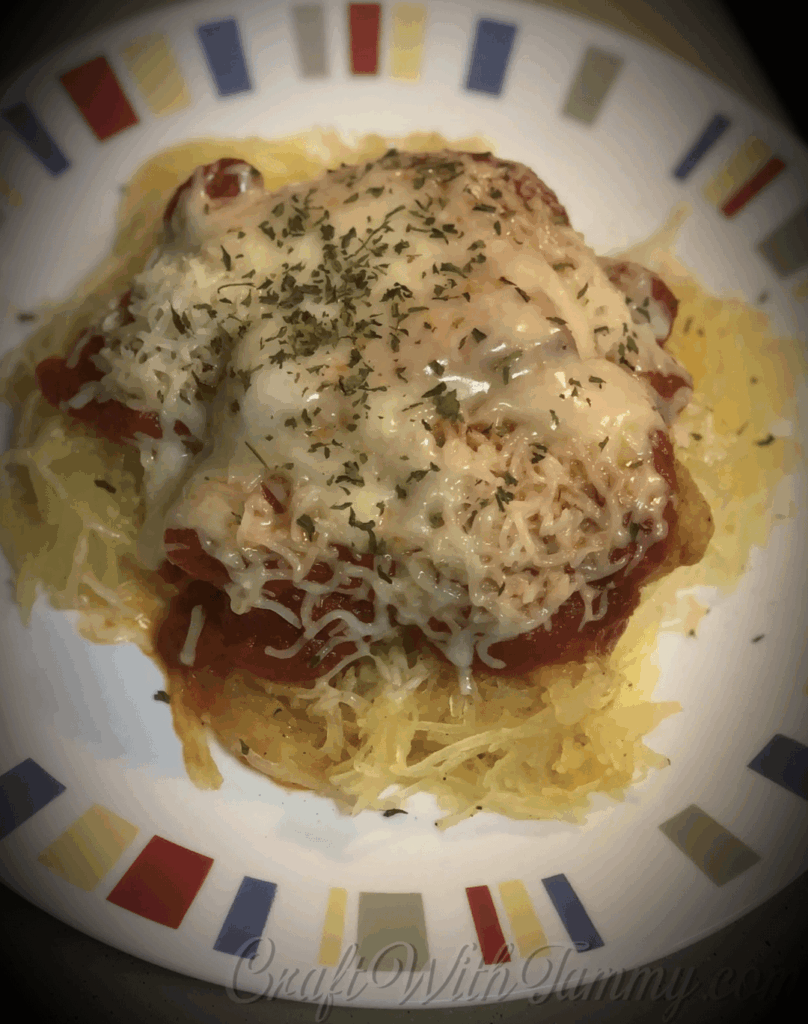 Spaghetti Squash Parmigiana - Keto, Low-Carb, and Gluten-Free