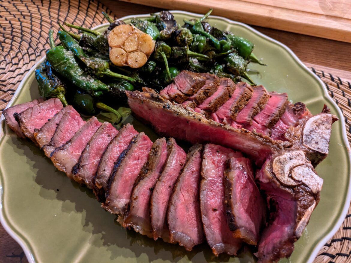 T-boning for the first time. How did I do?