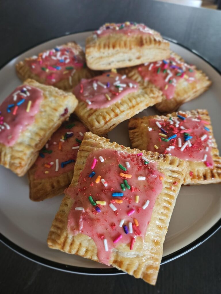 I tried to make pop tarts but they look like toaster strudels