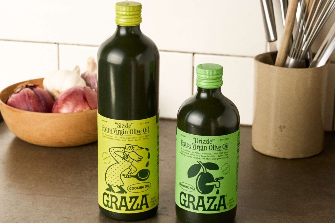 Graza Olive Oil Just Launched Non-Toxic Glass Bottles