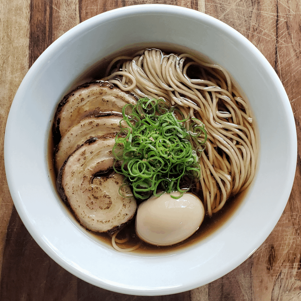 Smoked New Wave Shoyu Ramen.