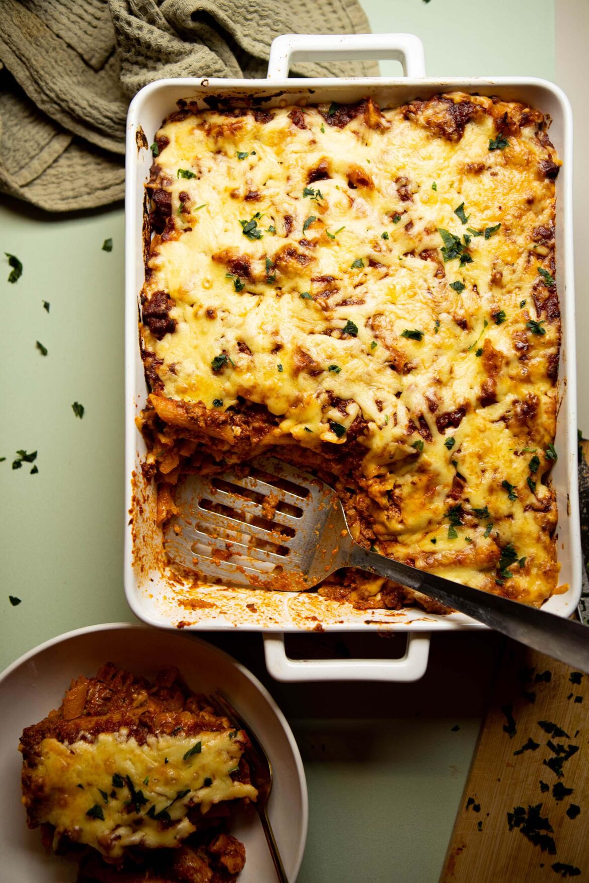Baked Ziti (with cream cheese)