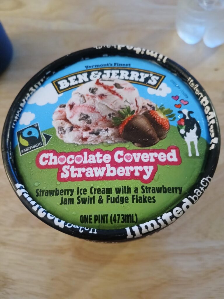 Last chocolate covered strawberry