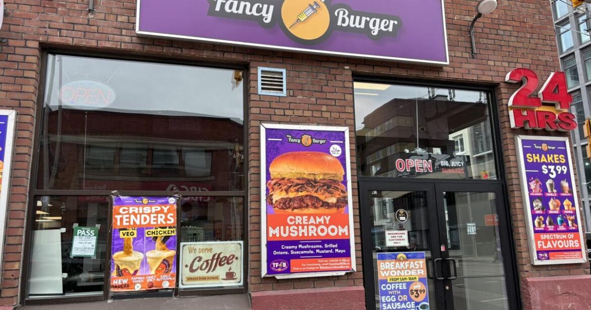 Richie Assaly: I couldn’t resist trying this bizarre Toronto novelty burger joint (Fancy Induced Burger). It filled my belly, but not my soul