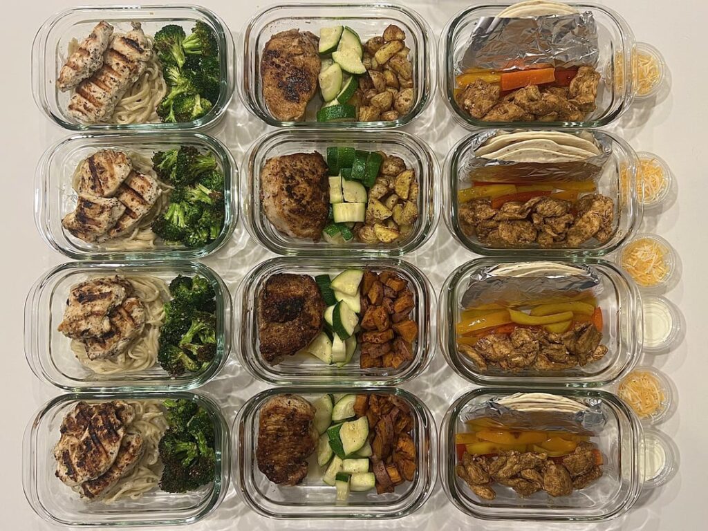 Meal Prep Saturday For Two!