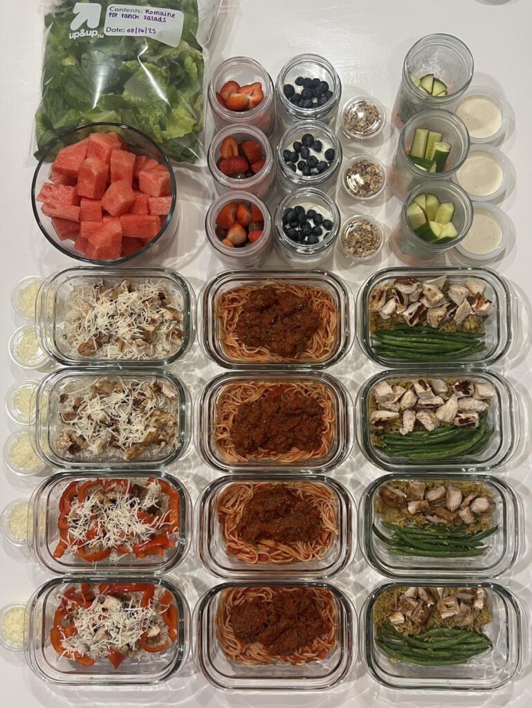 Meal Prep Saturday For Two :)
