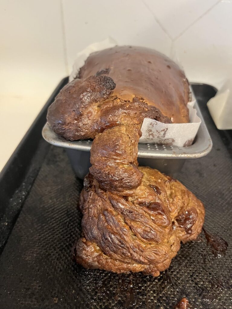 Behold my banana bread