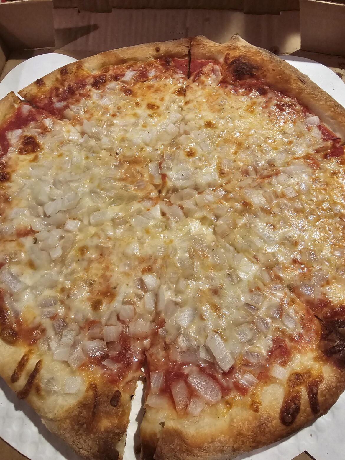 Triple Onion Pizza
