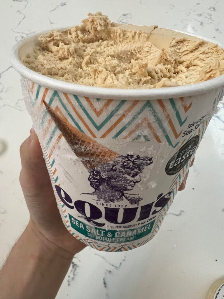 21% Double cream ice cream EQUIS