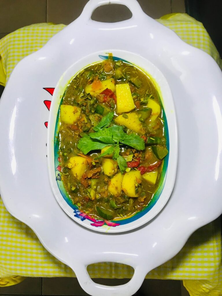 Spiced Vegetable Medley Stew from Nigeria