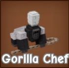 Gorilla Chef pet icon for Roblox Grow a Garden.