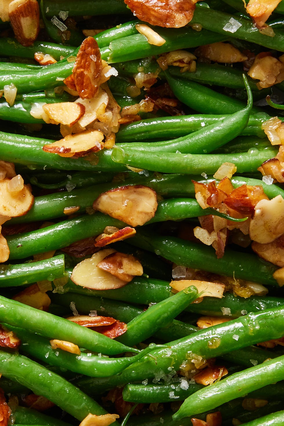 green beans almondine
