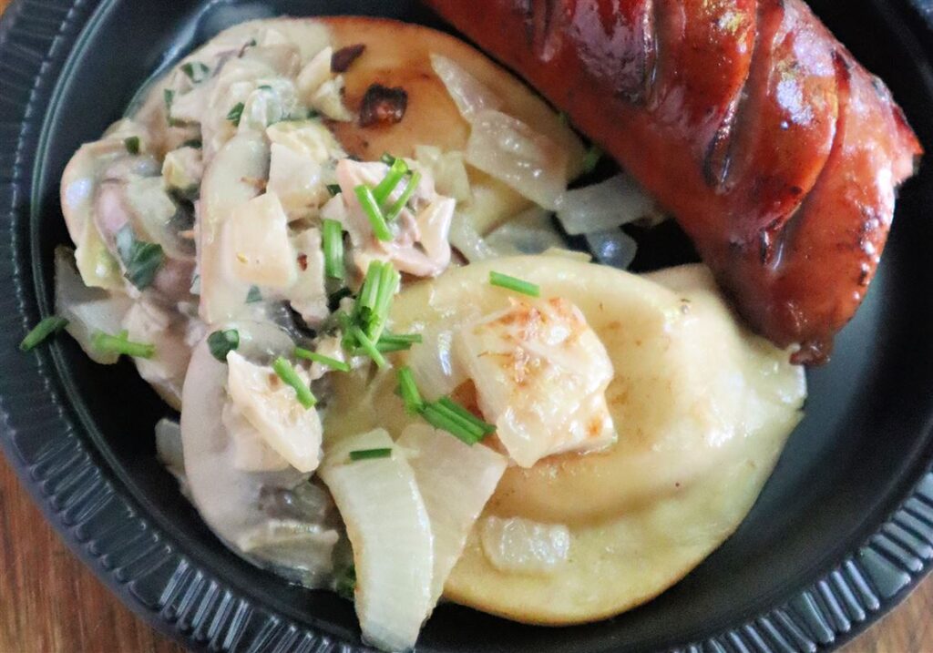 How to win with this seared Polish sausage and pierogi recipe
