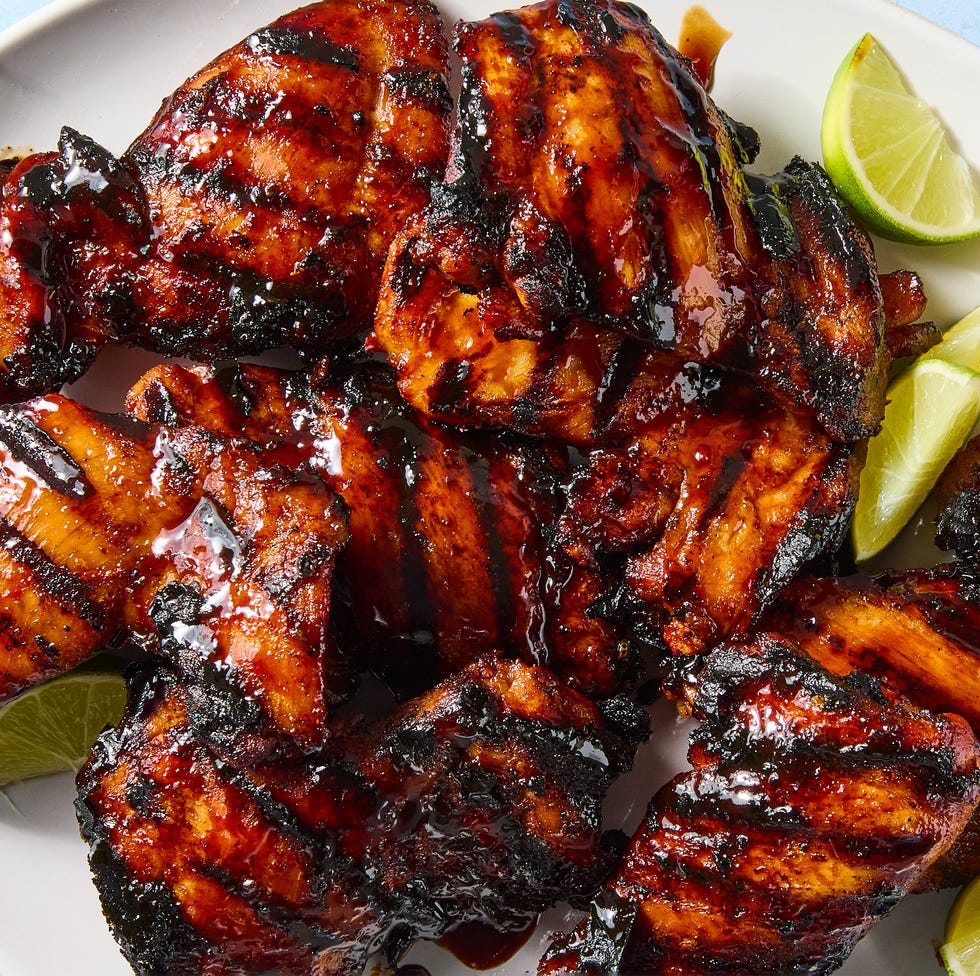 grilled chicken with a coca cola sauce