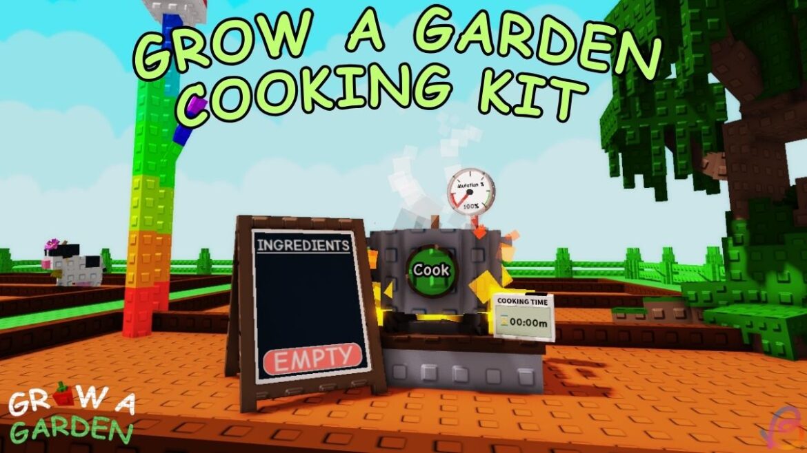 Grow a Garden – How to Unlock Cooking Kit and Cook Food Items Grow a Garden - How to Unlock Cooking Kit and Cook Food Items
