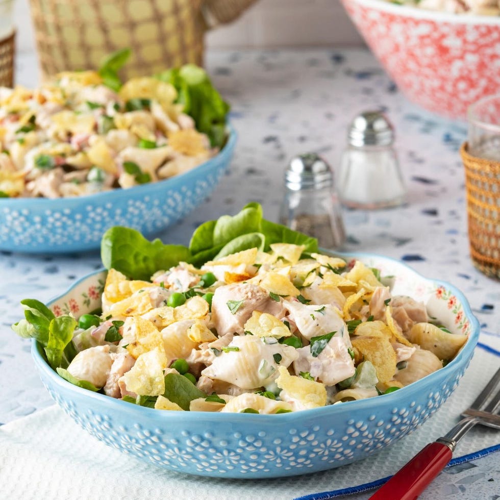 healthy tuna pasta salad
