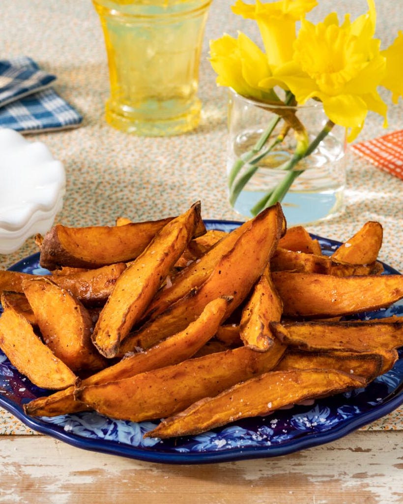 healthy snacks for kids air fryer sweet potato fries