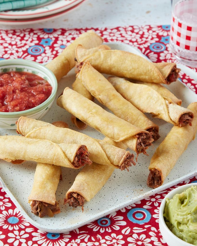 healthy snacks for kids air fryer taquitos