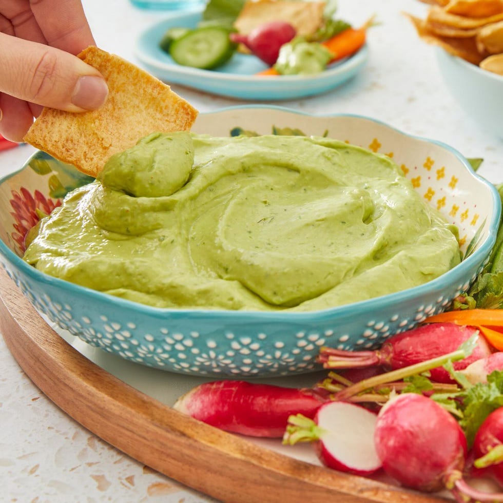 healthy snacks for kids avocado dip