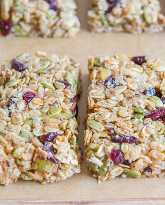 healthy snacks for kids granola bars