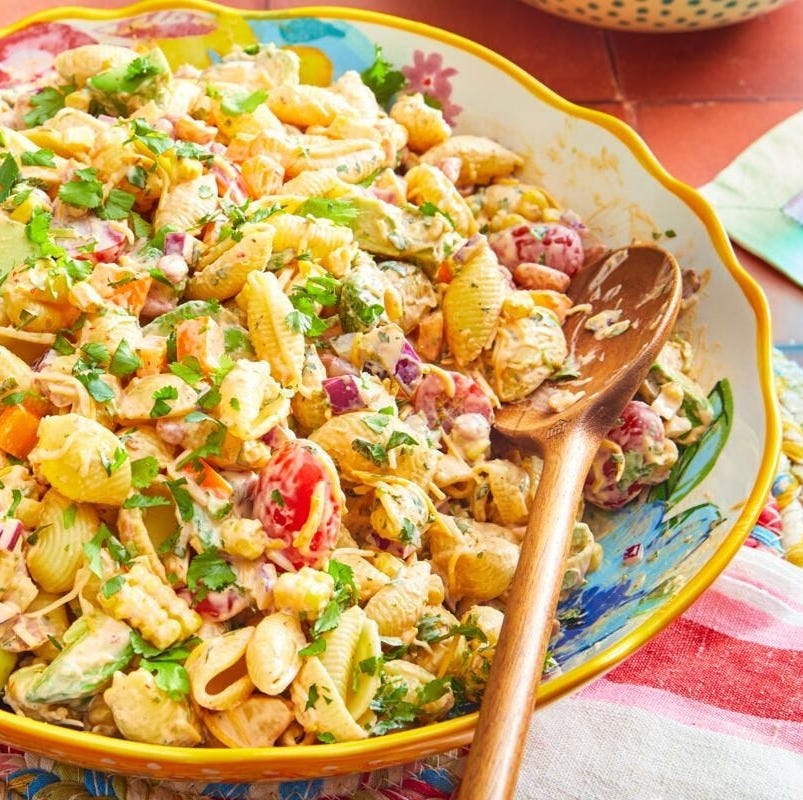healthy southwest pasta salad