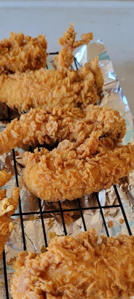 [Homemade] crackly chicken tenders