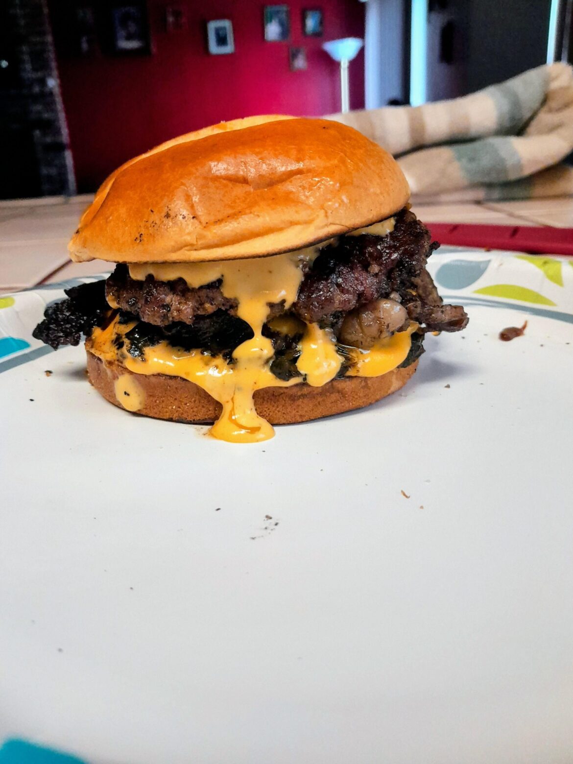 I love making Smash Burgers