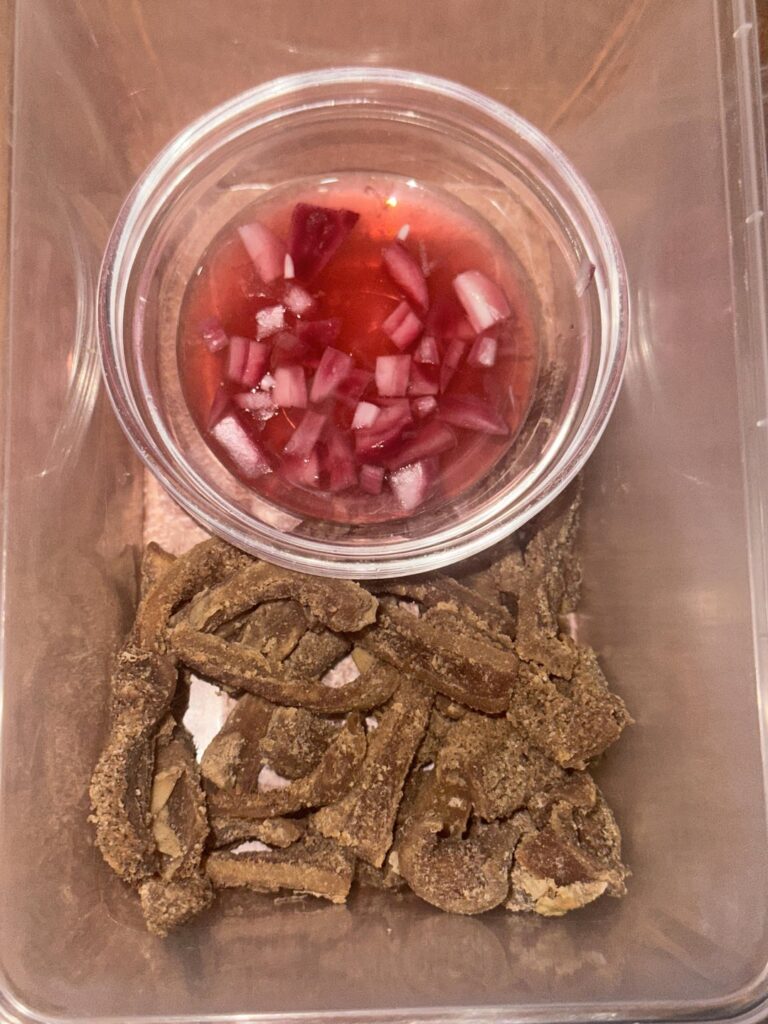 breaded fried tripe?