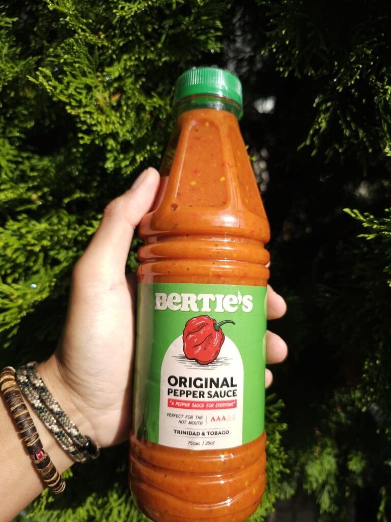 Bertie’s Original Pepper Sauce Trinidad Bertie's Original Pepper Sauce Trinidad