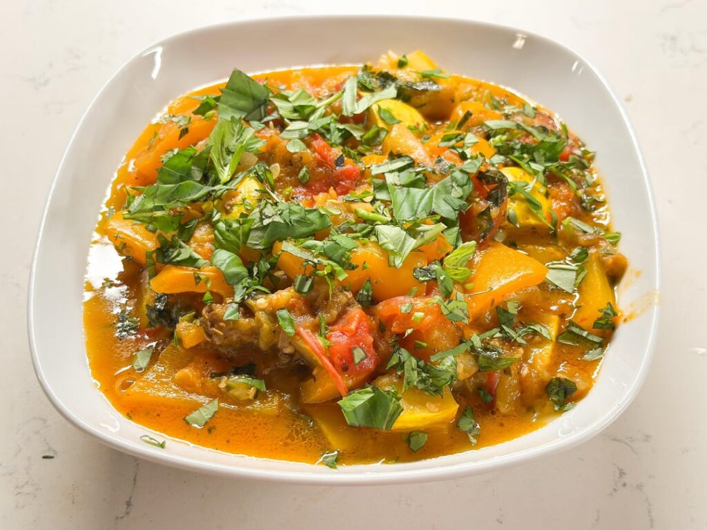 Walkaway Ratatouille by Annie Petito from Cook’s Illustrated, July/August 2016