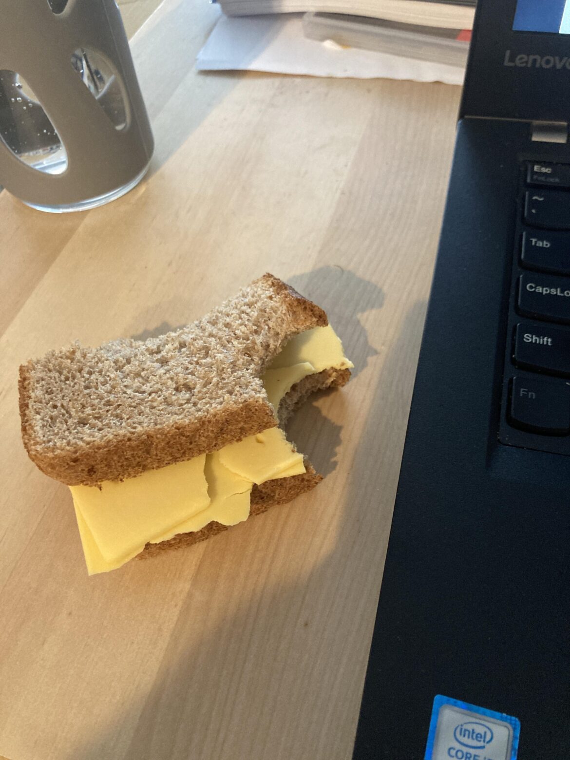 “Grilled Cheese”, He said.