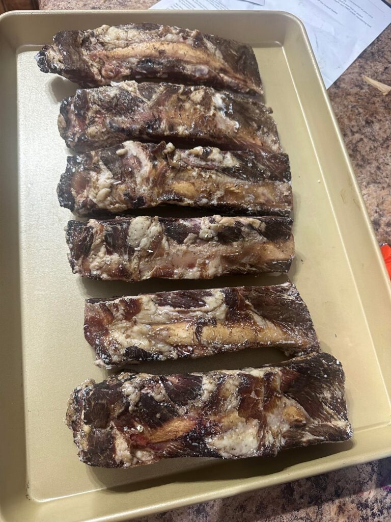 Kalbi marinated beef ribs