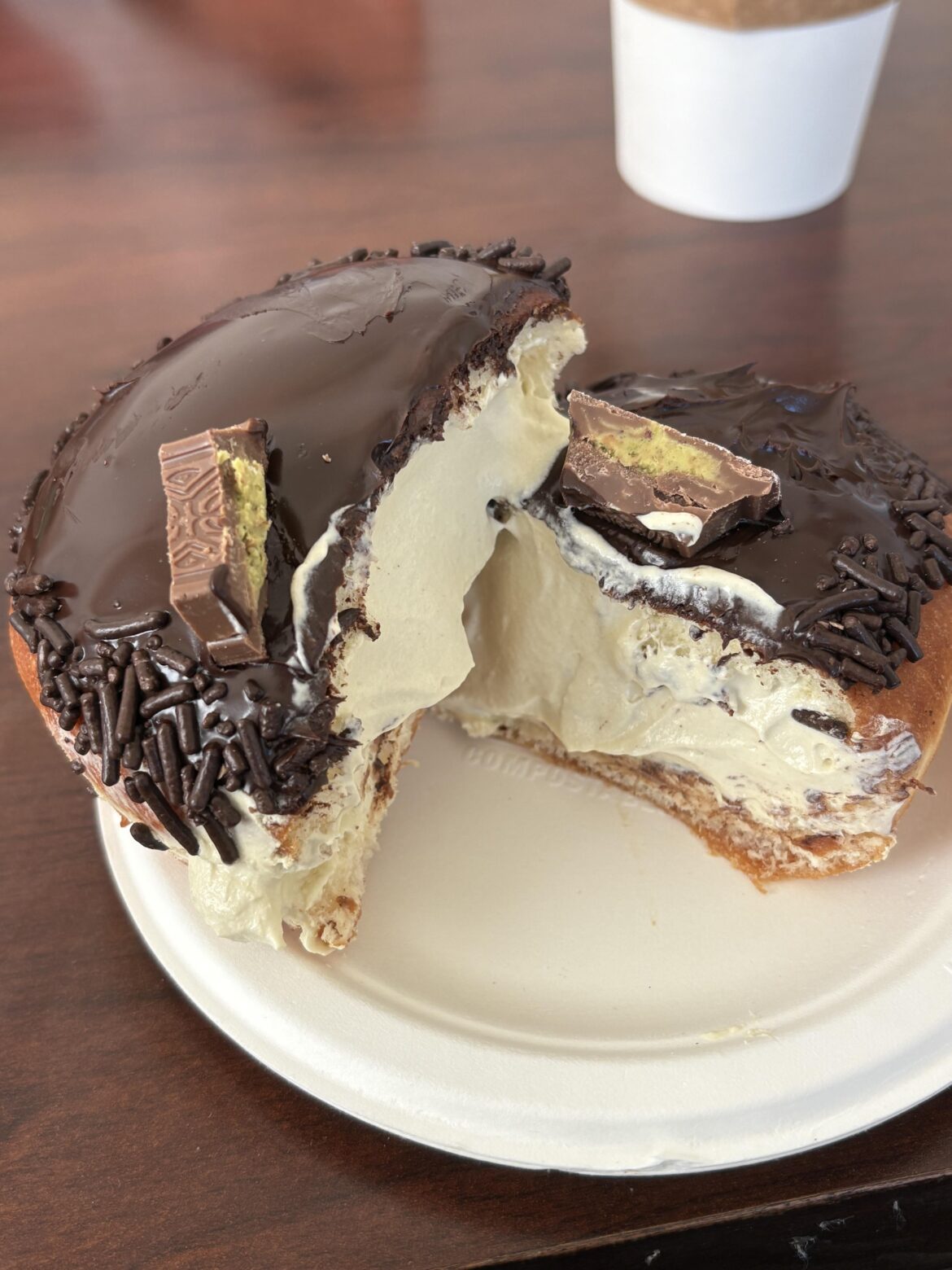 A Dubai donut!! A personal request, so good!