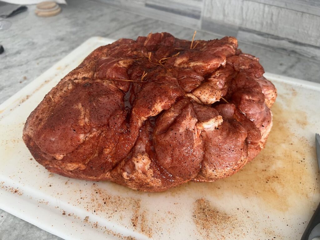 First time pulled pork