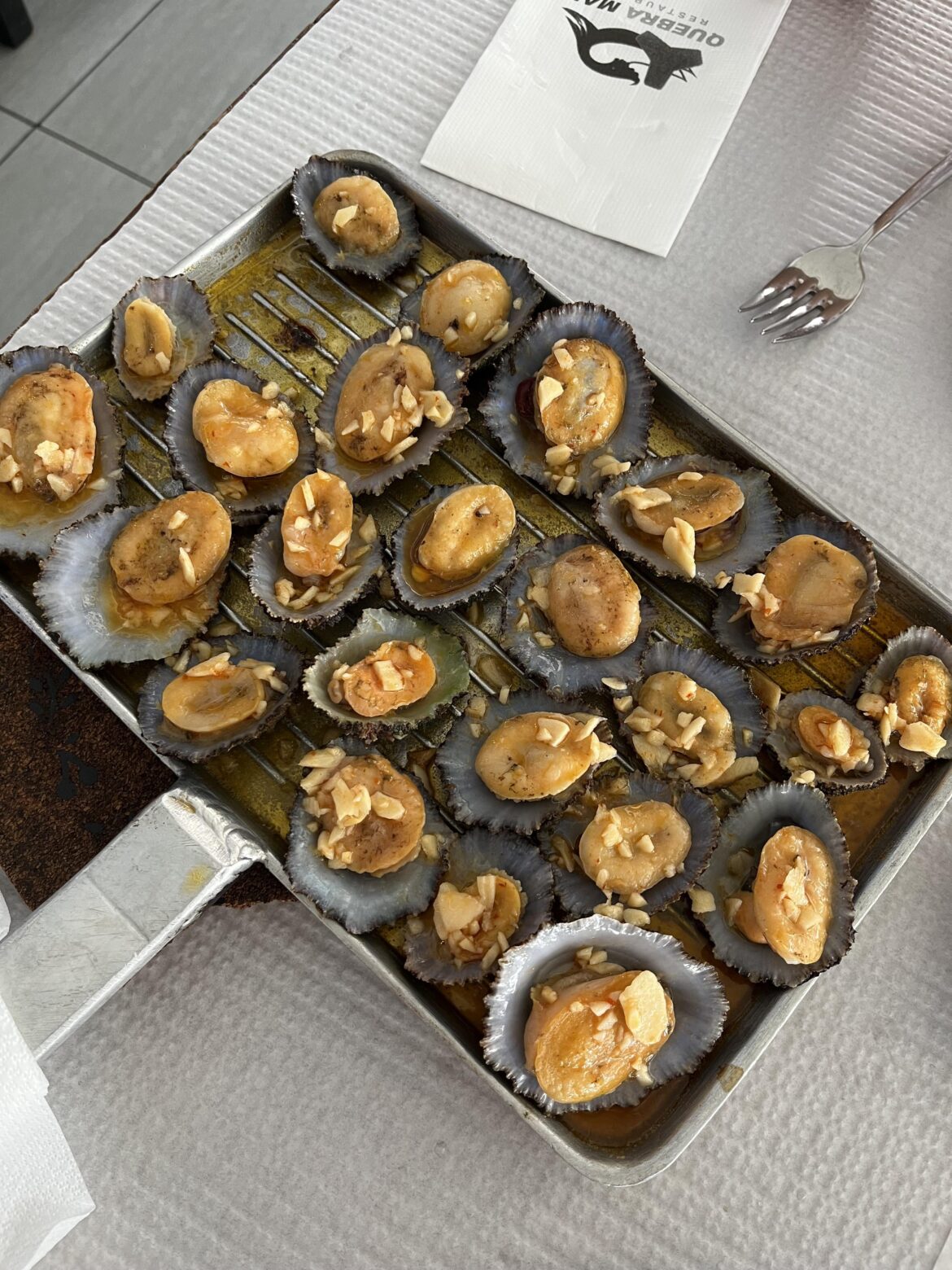 Lapas grelhadas in Terceira, Azores