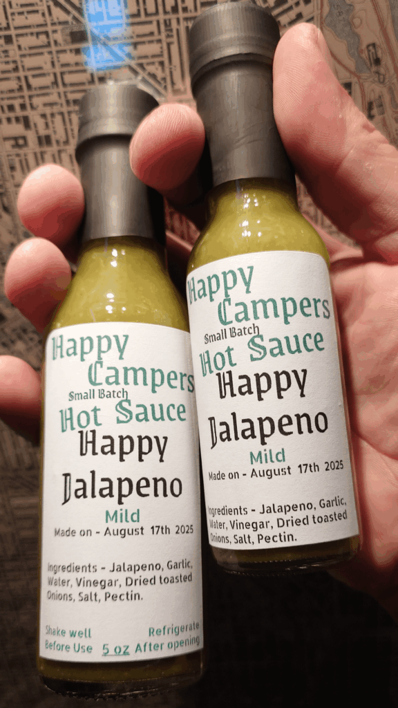 Made this today for my wife with store bought peppers.