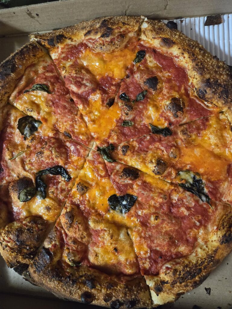 Favorite vegan pizza? Mine is Acute, crust is sourdough