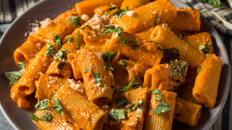 rigatoni alla vodka