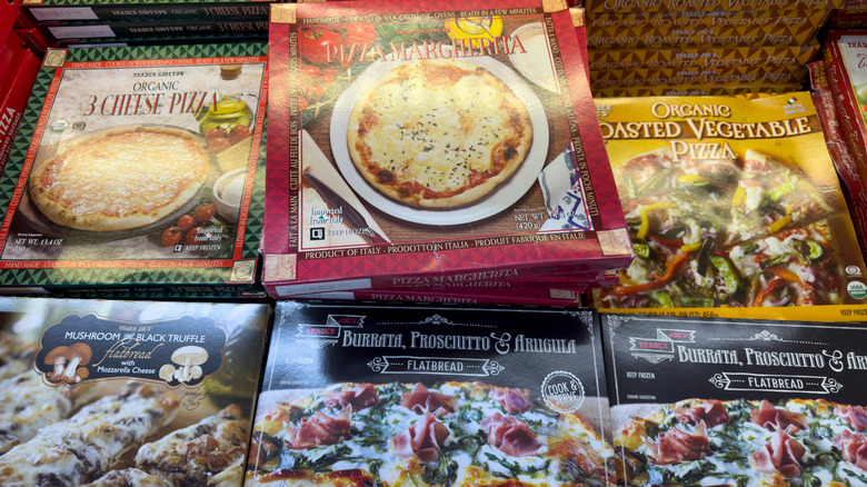 Trader Joe's pizza section