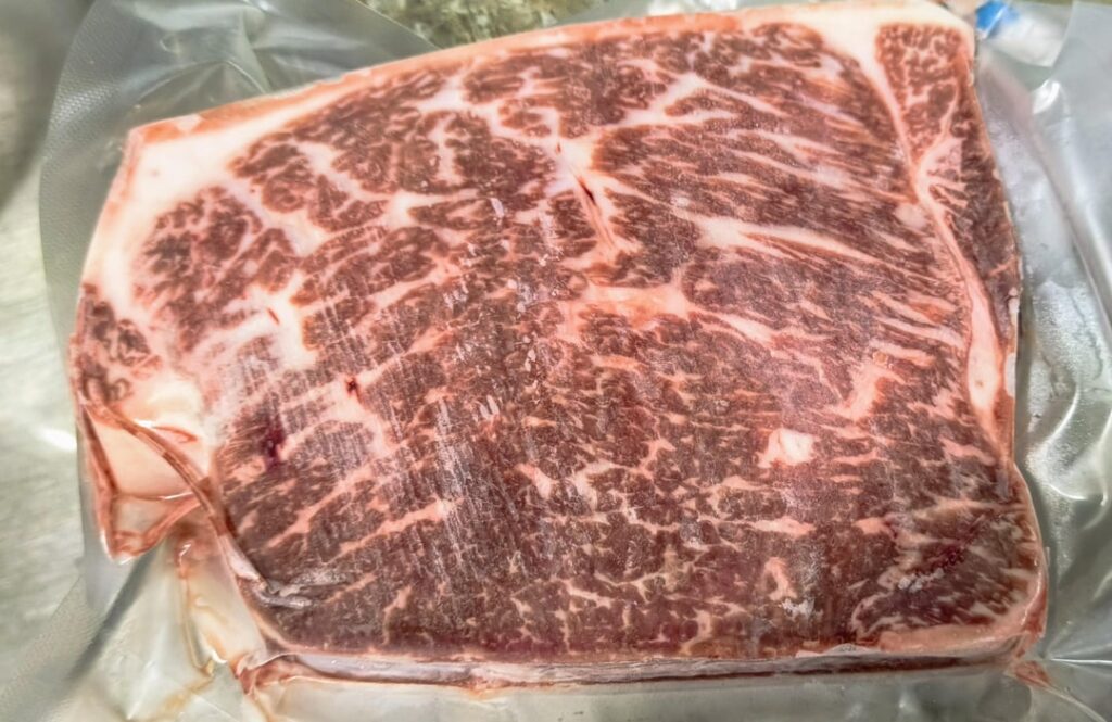 Sous vide bottom round steak