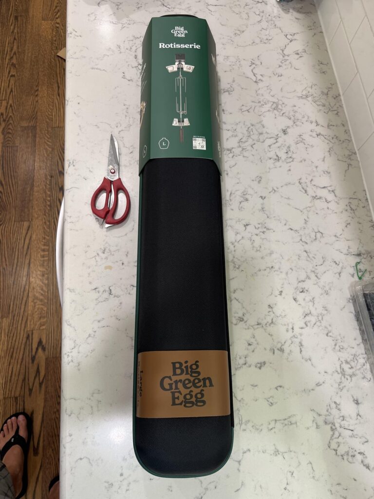 Got the rotisserie. Pictures and video. Got the rotisserie. Pictures and video.