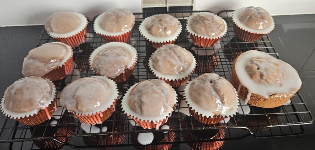 Icing was a little thin...