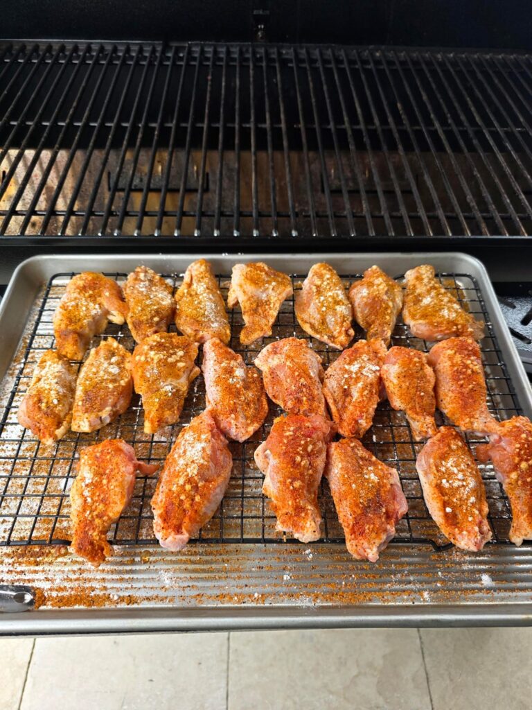 Football season is back so I made my First ever 0-400 wings. Tasty, but not as crispy as I wanted. Football season is back so I made my First ever 0-400 wings. Tasty, but not as crispy as I wanted.