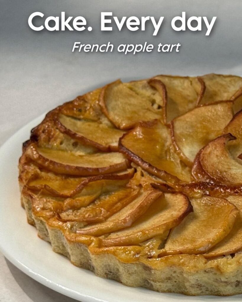 100-Calorie French Apple Honey Tart