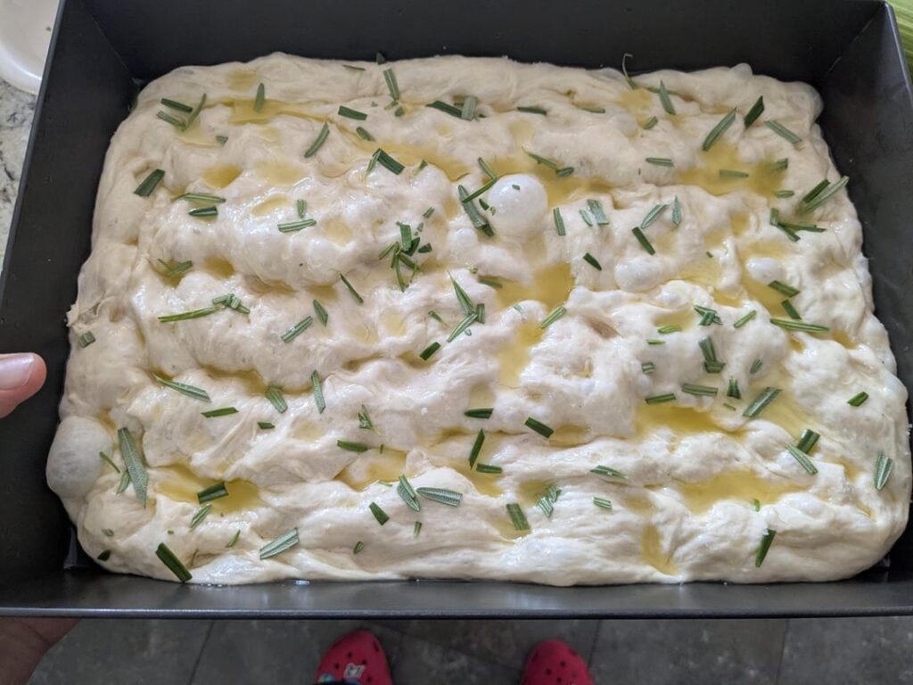 Tried Ethan Chlebowski's Focaccia recipe